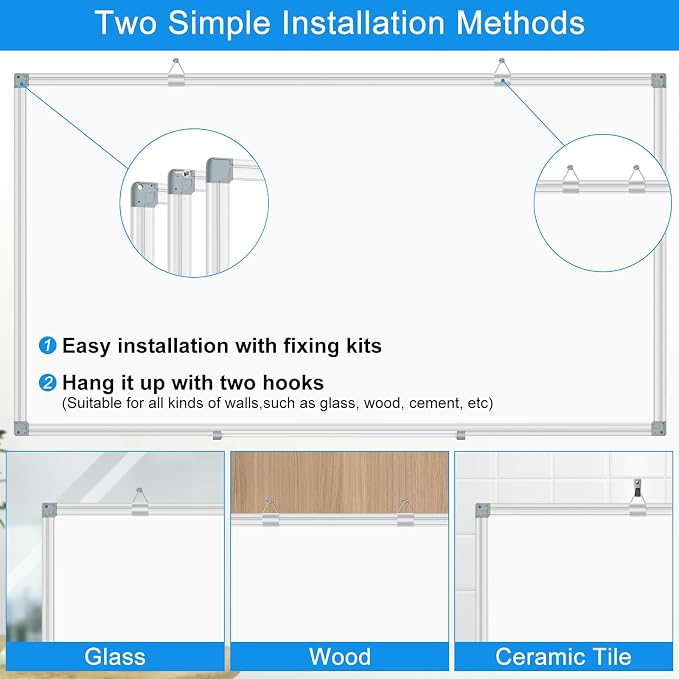 White Board Dry Erase Whiteboard - Image 3
