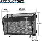 SUPEASY Magnetic File Holder, 3 Pack File Folder Organizer, Wall File Organizer - Image 3