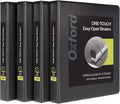 Oxford 3 Ring Binders, 1 inch ONE-Touch Easy Open D Rings, Durable Binders by Oxford