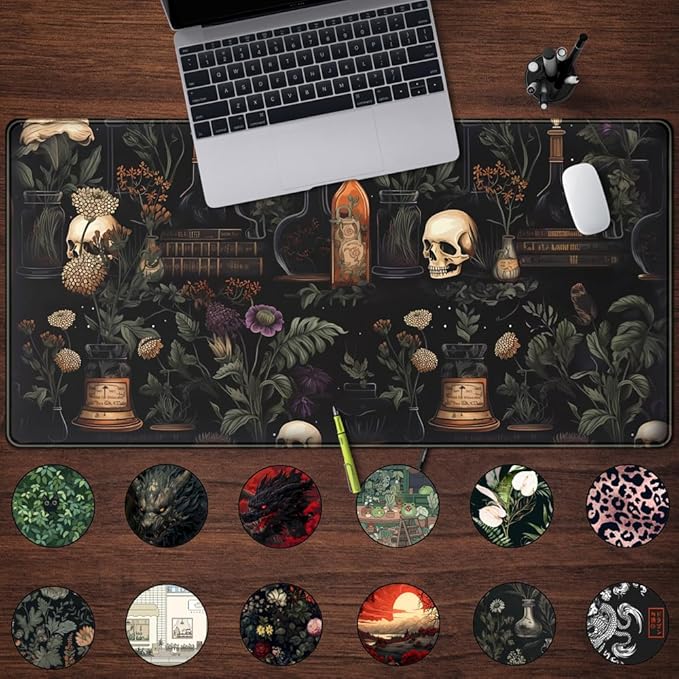 Vintage Aesthetic XL Extended Large Gaming Mouse Pad - Image 2