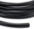 YCLYC 1/4 inch 10ft Wire Loom, Outdoor Cord Protector, Flexible Wire Conduit by YCLYC