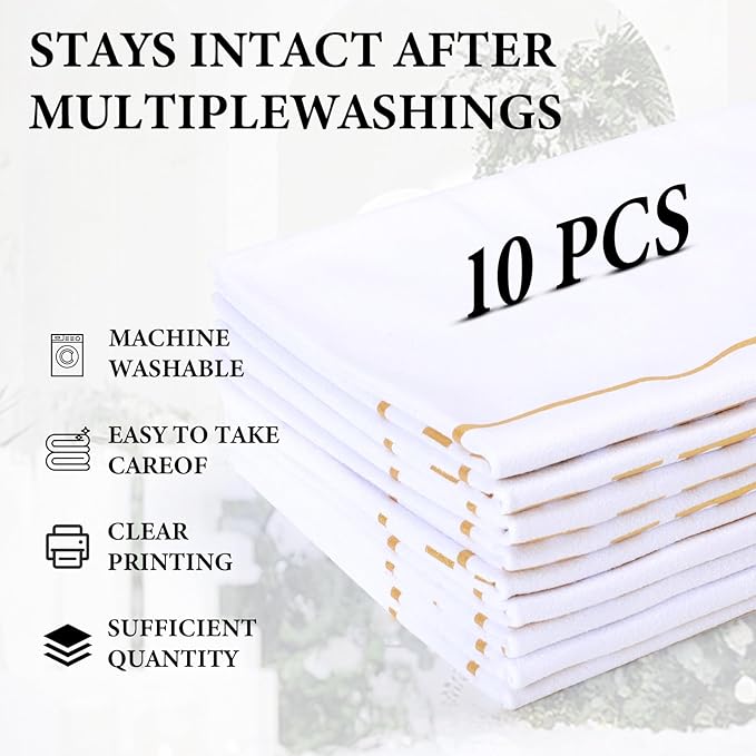 10 Pcs Reserved Chair Signs Cloth Church Placeholder Reserved Pew Signs Chair - Image 4