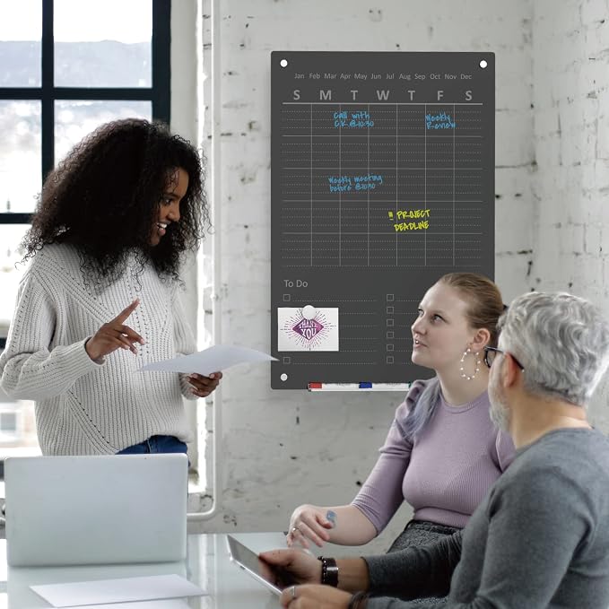 Audio-Visual Direct Magnetic Weekly Planner Dry-Erase Board - Image 5