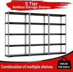 Shuntong The Atlas 30" W Laminated Heavy Duty Metal Shelving Unit 2000 Lbs - Image 8