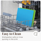 Cooler Kitchen 4 Piece Flexible Plastic Cutting Boards - Image 7