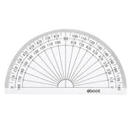 eBoot 28 Pack Clear 180 Degree Plastic Protractors - Image 2