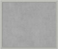 Amanti Art Silver Framed Magnetic Board 22x26 Medium Vision Board by AmantiArt
