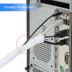 AGPTEK Cable Sleeve Cover, 10ft - Image 4