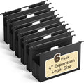 Ansook Extra Capacity Hanging File Folders Legal Size, Heavy Duty 4" Expansion by Ansook
