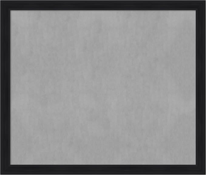 Amanti Art Black Framed Magnetic Board 45x53 Oversize Vision Board by AmantiArt