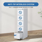 FLIXELIO 5 Drawer File Cabinet - Image 5