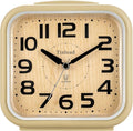 Tinload 5.5" Large Analog Alarm Clock Silent Non Ticking, Gentle Wake, Beep by Tinload