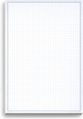 Graph Paper Pad for Blueprint Drawings, Engineering Drawing, and Planning by NextDayLabels