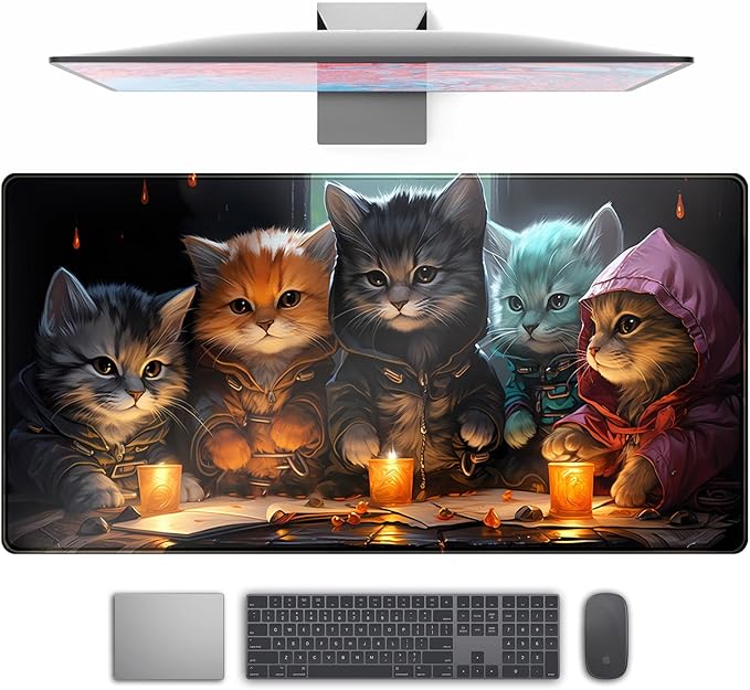 Commander Roleplay Desk Pad Mat Role Gaming XXL Big Mouse Pad Gaming Tabletop by TENG+DA+QING