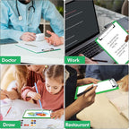 2 PCS Green Plastic Clipboard - Image 7