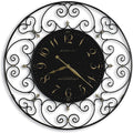 Hekman Furniture Joline Wall Clock – Elegant Oversized Decorative Analog Clock by Howard+Miller