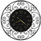 Hekman Furniture Joline Wall Clock – Elegant Oversized Decorative Analog Clock by Howard+Miller