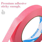 KIWIHUB Pink Painters Tape, 1 inch x 60 Yards x 5 Rolls - Image 5