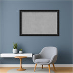 Amanti Art Black Framed Magnetic Board 24x36 Large Vision Board - Image 6