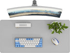 DAWNTREES Desk Mat Protector, PU Leather Desk Pad, Non Slip, Large Mouse Pad by PremiumDeskPadatDawnTrees