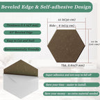 Hexagonal Acoustic Panels-12 Pack High-Density Sound Absorbing Panels - Image 4