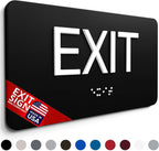 ADA Compliant Exit Sign with Braille - Image 6