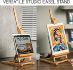 MEEDEN Tabletop Easel for Painting H-Frame, Adjustable Painting & Display Table - Image 6