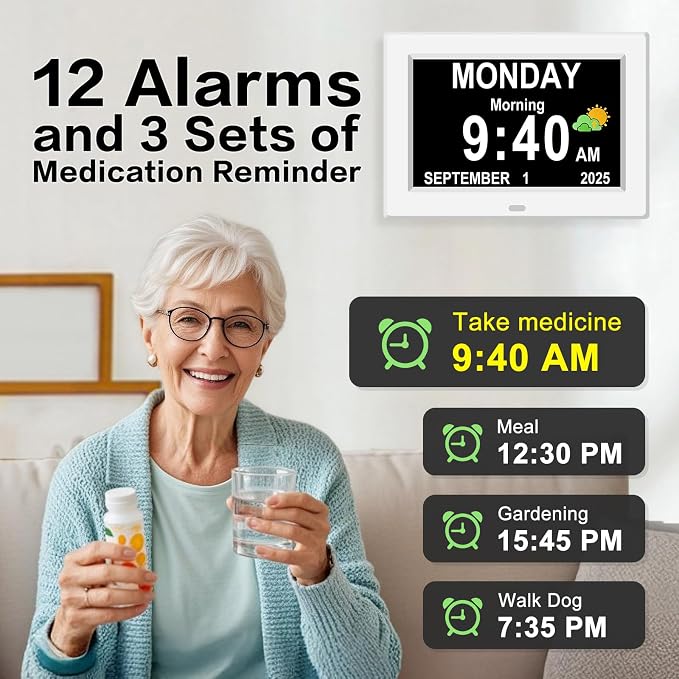 11'' Large Display Digital Clock - Image 4
