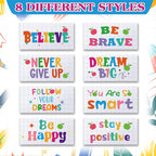Dunzoom 100 Pcs Inspirational Pencil Erasers Bulk - Image 2