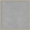 Amanti Art Grey Framed Magnetic Board 22x22 Medium Vision Board by AmantiArt