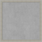 Amanti Art Grey Framed Magnetic Board 22x22 Medium Vision Board by AmantiArt