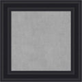 Amanti Art Black Framed Magnetic Board 16x16 X-Small Vision Board by AmantiArt