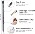 M&G Signal Series 24 Pack 2B Triangular Wood-Cased Pencils, Pre-Sharpened - Image 2