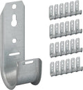 ICC 1-5/16"-Inch Wall Mount J-Hook – 25-Pack, Cable Support Hooks Without by ICC