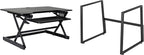 Rocelco 40" Large Height Adjustable Standing Desk BUNDLE by Rocelco