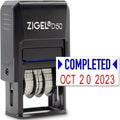 ZIGEL D50 Date Stamp with Completed by ZIGEL