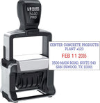 Mark 2000 5440 Professional Self Inking Date Stamp by Mark2000
