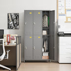 SUPEER 6 Doors Metal Lockers for Employees - Image 2