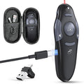 Presentation Clicker with Case Storage: PowerPoint Wireless Presenter Remote by CLIKBUTM%C2%AE