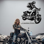 Custom Motorcycle Metal Sign Personalized Biker Name Sign Motorcycle Wall Art - Image 2