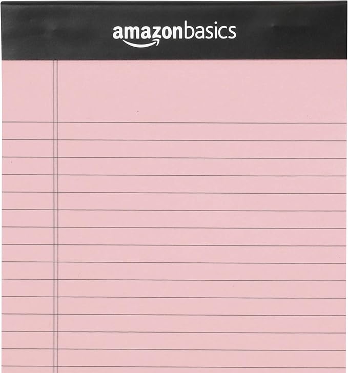 Amazon Basics Narrow Ruled 5-Inch by 8-Inch Lined Writing Note Pads - Image 4
