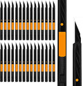 MANUFORE 30pcs Orange 9mm Snap-off Knives by MANUFORE