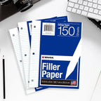 Kaisa Filler Paper Notebook Paper College Ruled 8"x10.5" Loose Leaf Paper - Image 6