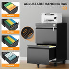 AFAIF 2 Drawer File Cabinet - Image 5