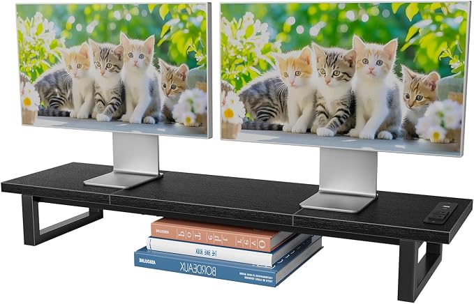 Simple Trending Dual Monitor Stand Riser by SimpleTrending