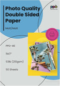 PPD Double Sided Photo Paper, Matte Brochure Paper 11 x 17 by PhotoPaperDirect