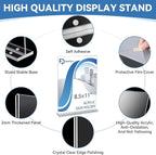 Daofary Acrylic Sign Holder 8.5 x 11 Inches 10 Pack, Double-Sided Stand up - Image 3