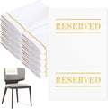10 Pcs Reserved Chair Signs Cloth Church Placeholder Reserved Pew Signs Chair by XIISVINT