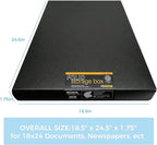Lineco Folio Storage Box, Clamshell Design - Image 2