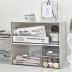 Desk Organizer Stackable Storage Drawers - Image 2